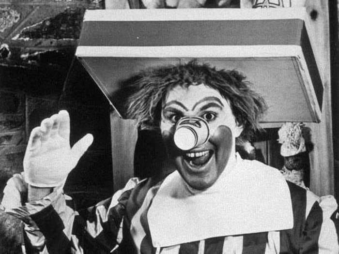 A Terrifying Photo Of The Original Ronald McDonald 