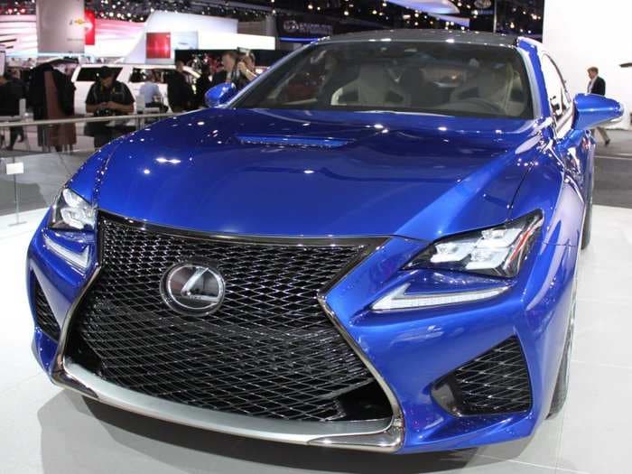 Lexus Put A Spectacular Grille On Its New Performance Coupe