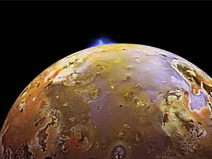 Stunning NASA Image Catches A Volcanic Explosion On Jupiter's Moon