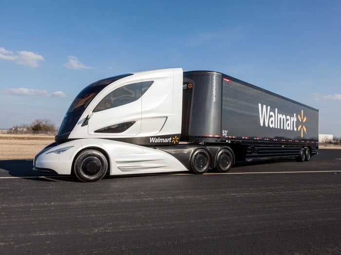 Wal-Mart Says This Is The Delivery Truck Of The Future