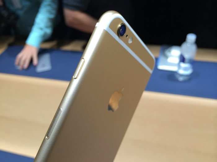 Apple Is Hiding The iPhone 6's Bulging Camera Lens In Some Of Its Marketing Images