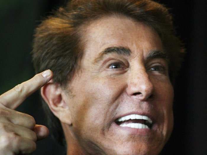 Wynn shares are getting obliterated 