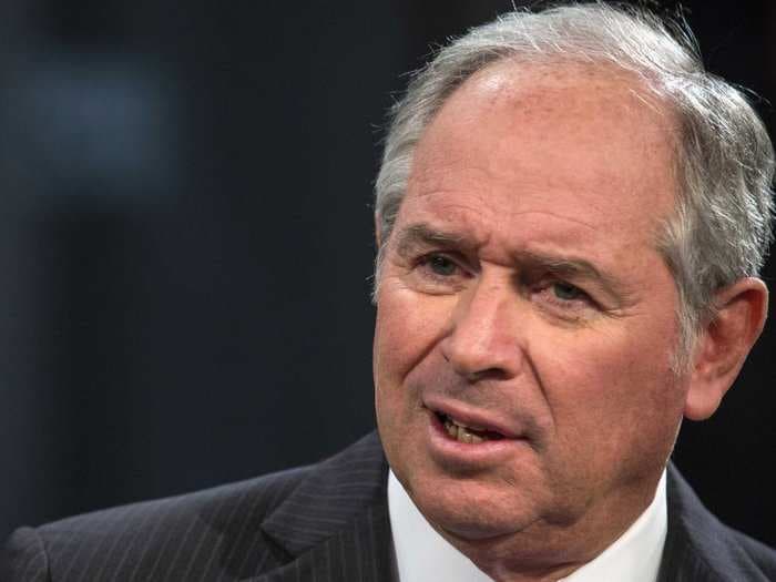 Blackstone CEO Steve Schwarzman is convinced the government will cause the next financial crisis