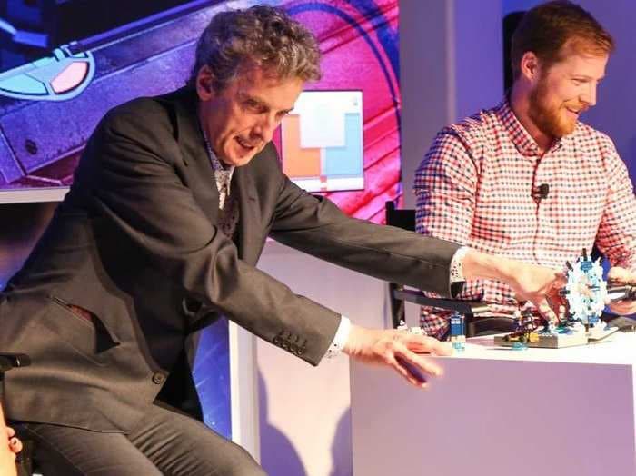 'Doctor Who' actor Peter Capaldi was completely blown away by his LEGO video game mini-me