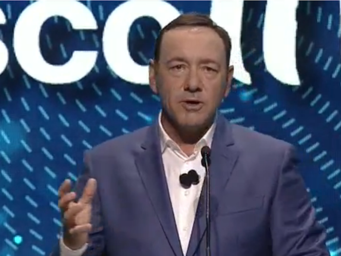 'House of Cards' star Kevin Spacey says virtual and augmented reality will make us better human beings