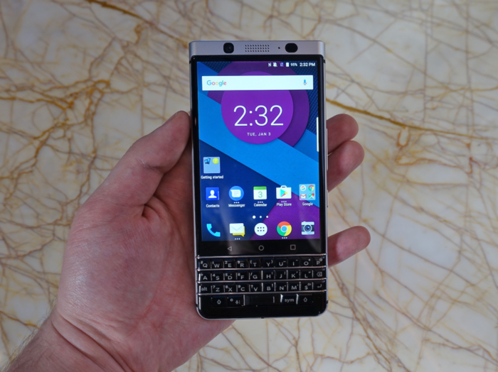 There's a new BlackBerry phone, and it's bringing the old-school keyboard back