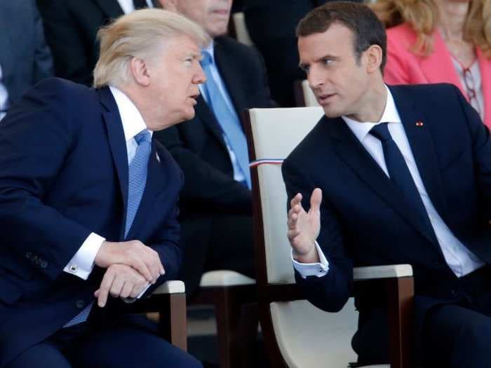 White House: US and France will coordinate a 'strong, joint response' on Syria after suspected chemical attack