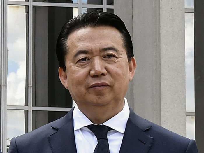 China says it detained missing Interpol chief over bribery allegations as wife claims 'political persecution'