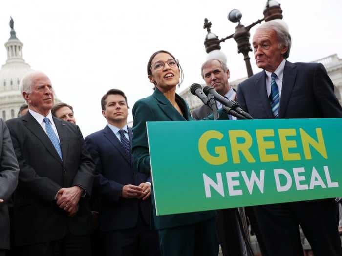 Mitch McConnell will hold a Senate vote on Alexandria Ocasio-Cortez's Green New Deal to force 2020 Democrats 'to go on record'