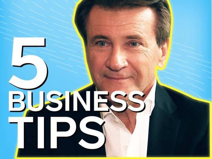 Shark Tank's Robert Herjavec shared his top 5 business tips for entrepreneurs