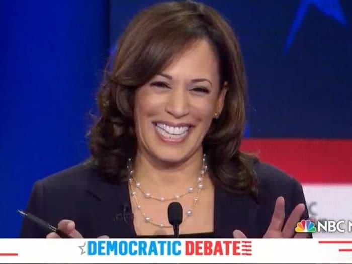 'Americans don't want a food fight': Kamala Harris brought the house down by bringing order to the 2020 debate stage