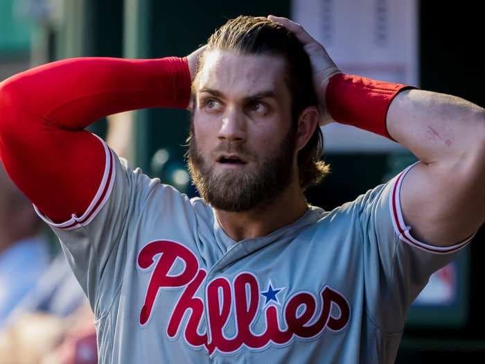 Bryce Harper is all over the 2019 MLB All-Star Game banners even though he's not an All-Star