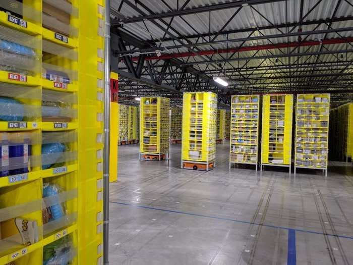 I toured Amazon's massive, robot-powered warehouse that serves New York City - these are the 6 incredible little details that stood out