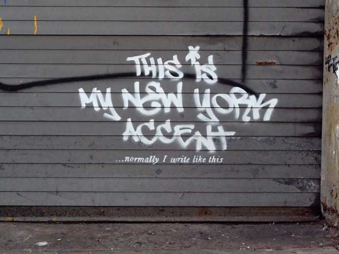 Banksy Tags The West Side In NYC Artwork #2 