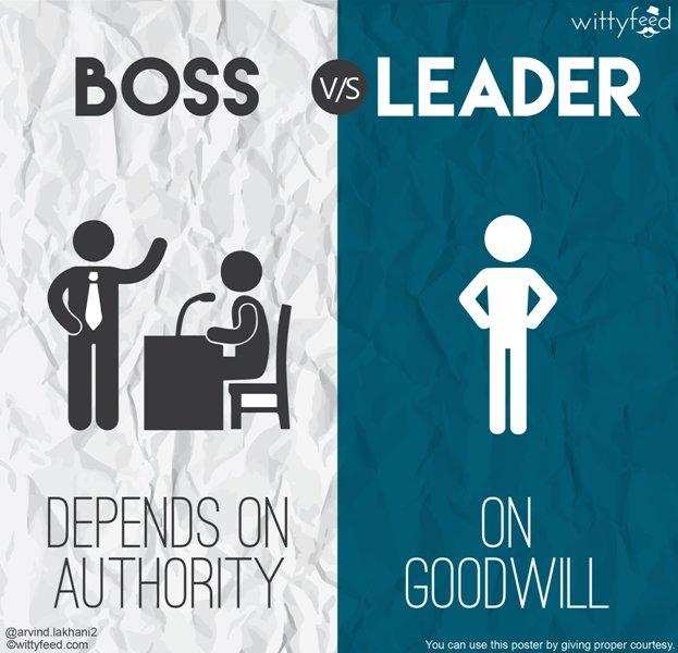 Use ‘good will’ not ‘authority’ to get things done 