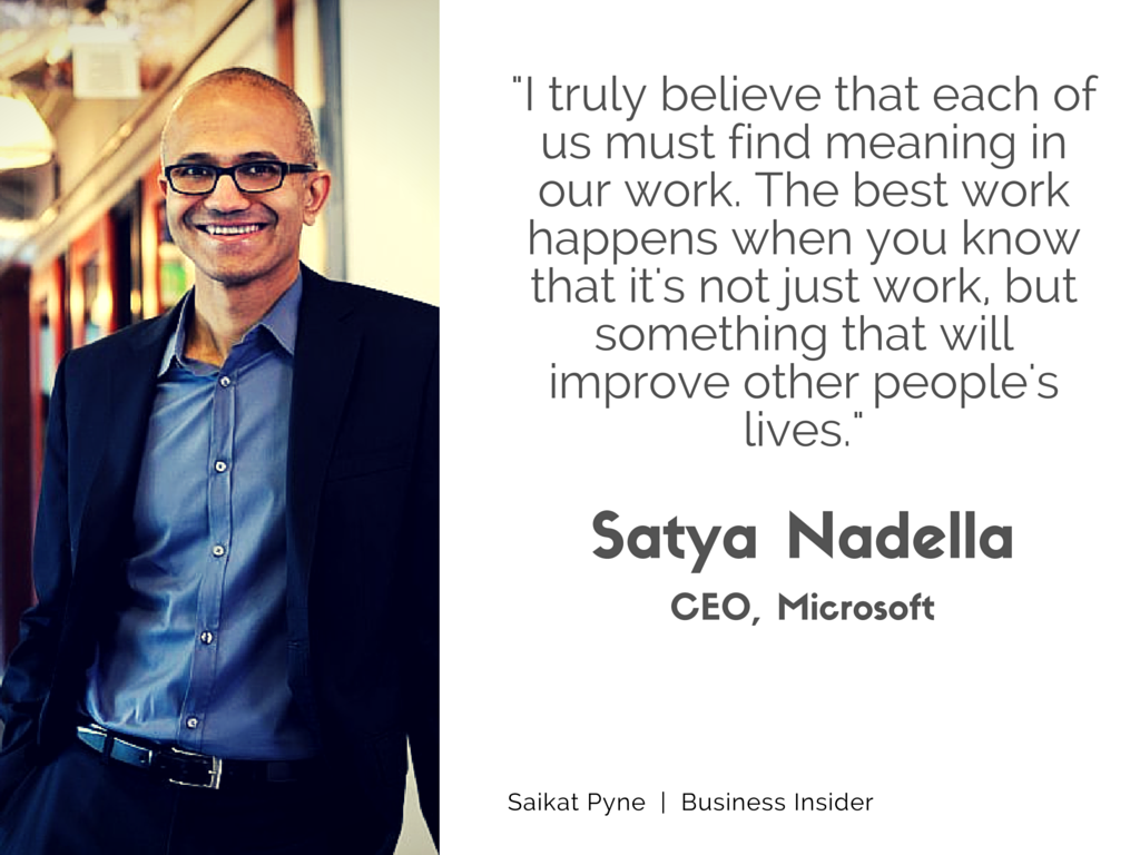 Leadership Lessons From Microsoft Ceo Satya Nadella Businessinsider