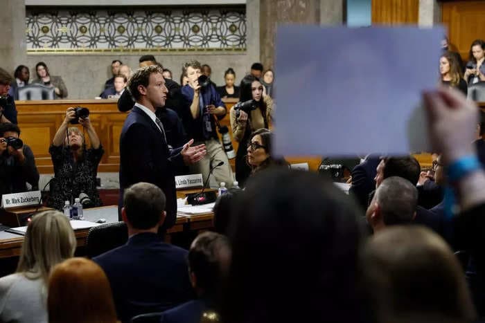 Mark Zuckerberg was forced to physically stand up and face families affected by online abuse