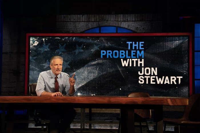Jon Stewart says Apple asked him not to let FTC chair Lina Khan appear on his Apple podcast