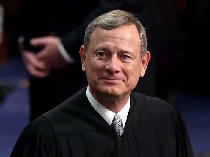 Chief Justice John Roberts complained about judges being heckled at law schools and said the court doesn't need Congress to patrol its ethics