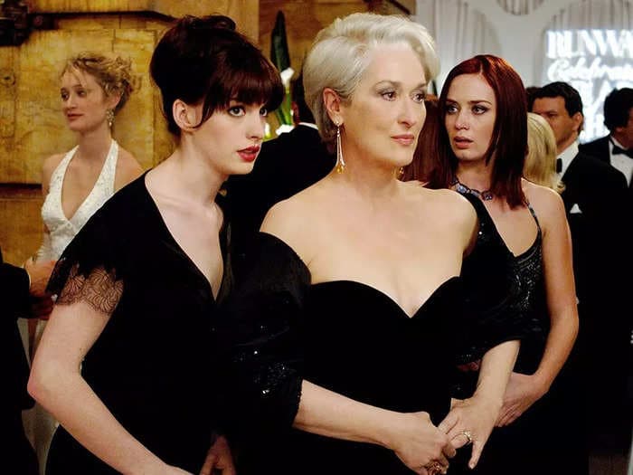 Emily Blunt says Meryl Streep was 'slightly terrifying' on 'Devil Wears Prada' set because she stayed in character as Miranda, even when it was making her 'miserable'