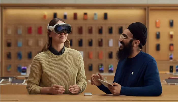 Vision Pro fans will need an appointment if they want to buy Apple's $3,500 headset from a store, report says