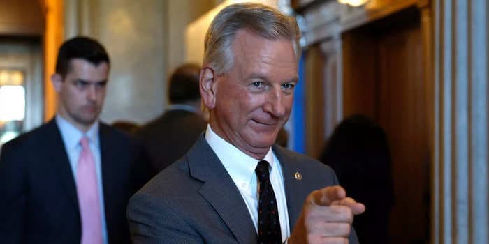 Tommy Tuberville is happy Biden called him 'a good football coach' as he faces criticism for holding up military promotions and refusing to condemn white nationalists