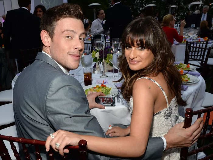 Lea Michele shares an emotional tribute to former boyfriend and 'Glee' costar Cory Monteith on the 10th anniversary of his death