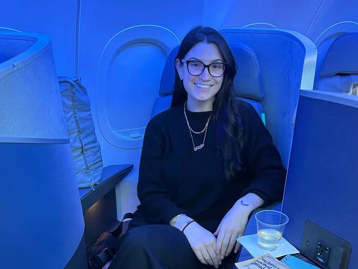 I flew to Paris in JetBlue's 'Mint' business class, where each passenger gets their own private suite and a kit of luxe goodies. Here's what it was like.