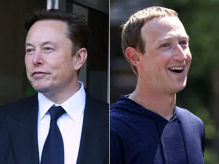 Elon Musk says he weighs 300 pounds, and if the Zuckerberg cage match becomes a long fight, Zuck will 'win on endurance'