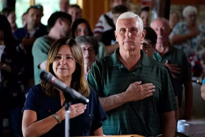 Karen Pence said that she 'never' feared for her life on January 6 and felt 'such a peace and God's presence' as she was evacuated from the Senate chamber