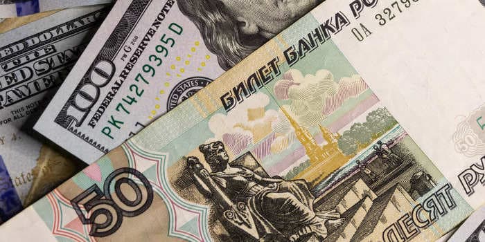 Russia eyes more extreme measures to prop up the ruble after it crashes to less than a penny