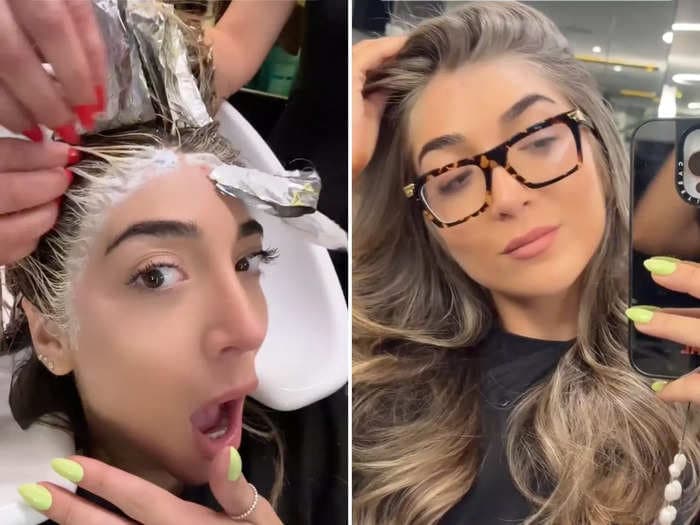 The 'Scandinavian hairline' beauty trend of bleaching your baby hairs is going viral, and viewers are divided on whether it ages you or makes you glow