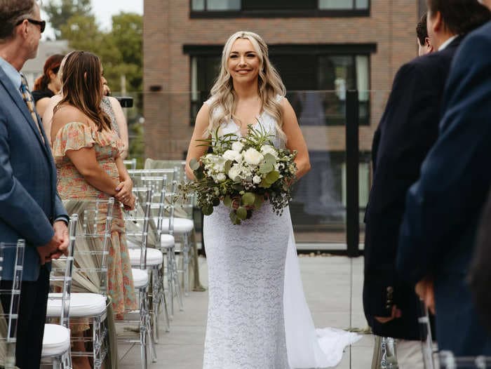 I walked down the aisle alone — and it was the best wedding decision I made