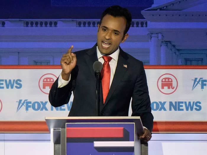 Vivek Ramaswamy doubles down on comparing US Rep. Ayanna Pressley to 'modern grand wizard' of the KKK
