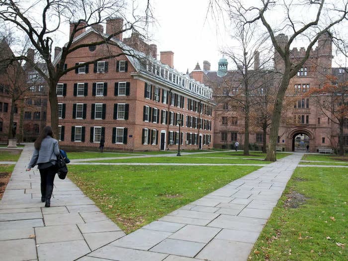 The Yale police union is welcoming students by handing out 'Grim Reaper' survival guides warning them to 'remain on campus' to ensure their safety