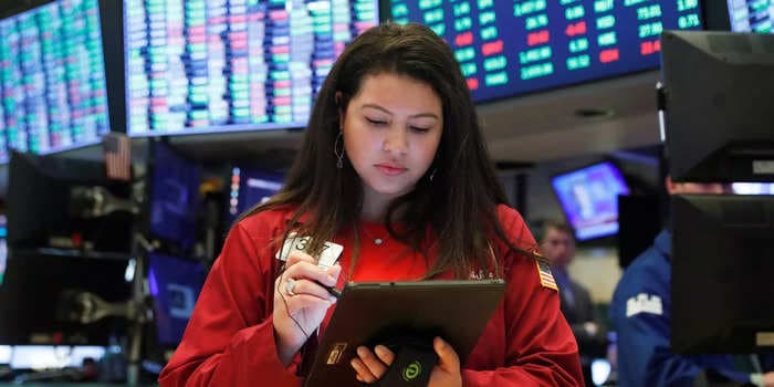 US stocks edge lower as investors await slew of economic data