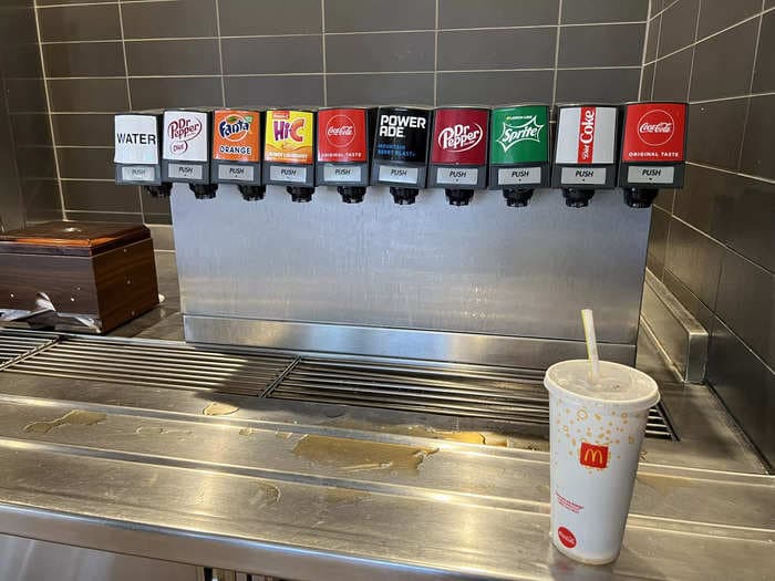 Say goodbye to self-serve soft drinks at McDonald's  