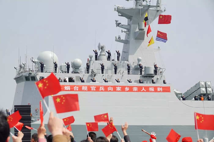 China has the capacity to build PLA combat ships at 200 times the rate that the US can, per leaked US Navy intelligence