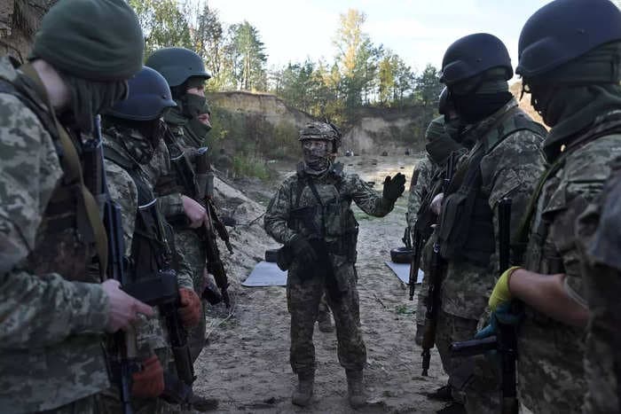 Ukraine says it created a whole battalion from Russians who signed up to fight their own country
