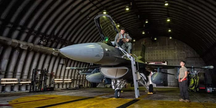 Ukrainian fighter pilots could soon make the jump to real F-16s that don't fly quite like the jets they know best