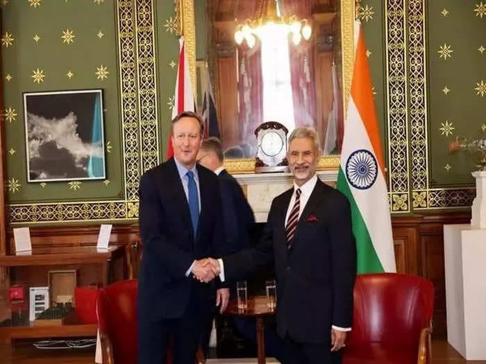 Jaishankar, Cameron discuss progressing India-UK Free Trade Agreement