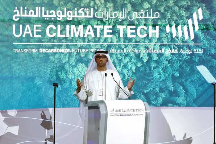 The UAE planned to use the global climate summit it's hosting as a chance to strike new oil and gas deals, BBC report says