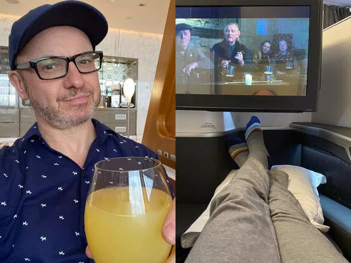 I paid $500 to upgrade from business to first class on British Airways. I was blown away by luxury perks like a private suite and massages.
