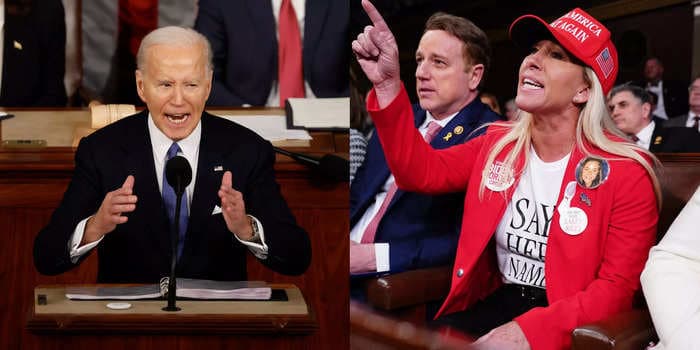 Biden turned his State of the Union into an anti-Trump blitz
