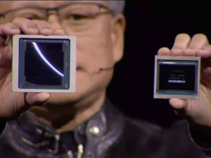 Nvidia's CEO unveils the next AI chip that tech companies will be scrambling for &mdash; meet 'Blackwell'