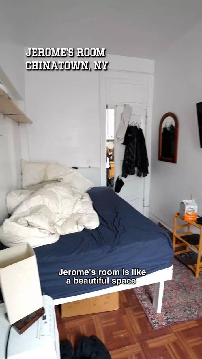 Inside the disastrous apartments of NYC men, exposed by a TikTok comedian
