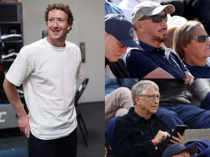 Billionaires like Mark Zuckerberg and Bill Gates have transitioned to their spring looks