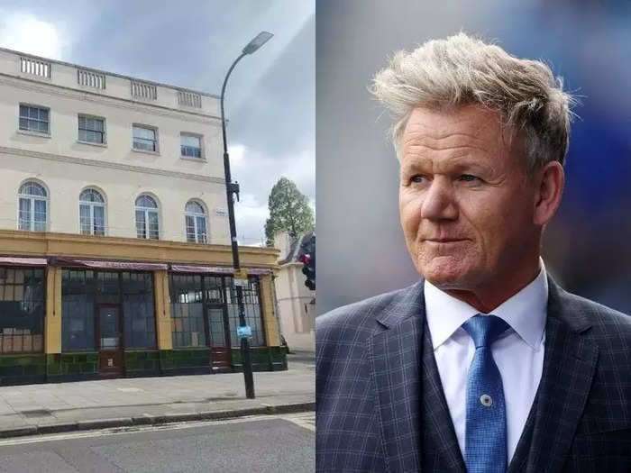 Squatters in one of Gordon Ramsay's London restaurants say they are staying, report says 