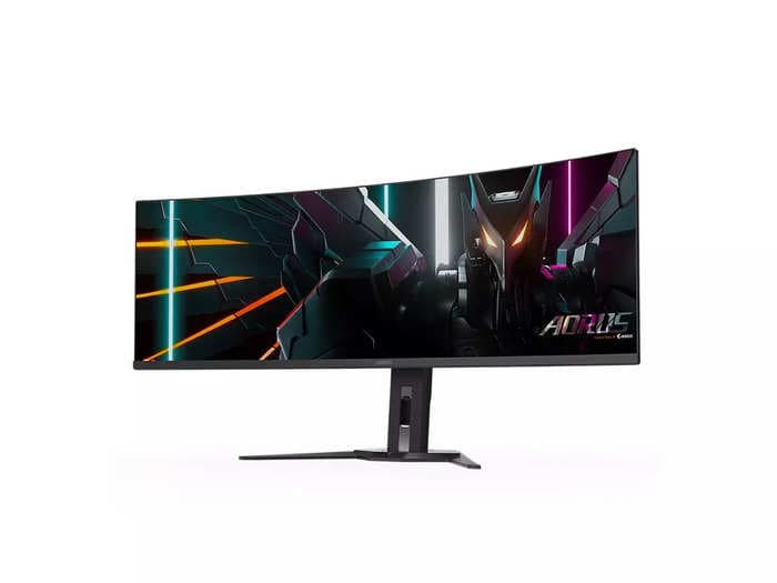 GIGABYTE AORUS CO49DQ 49-inch QD-OLED 144Hz curved gaming monitor launched in India