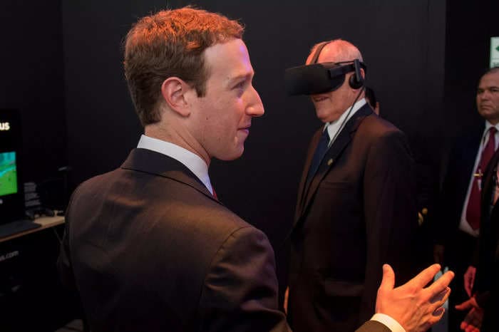 Mark Zuckerberg appeared to take a shot at Apple's Vision Pro  